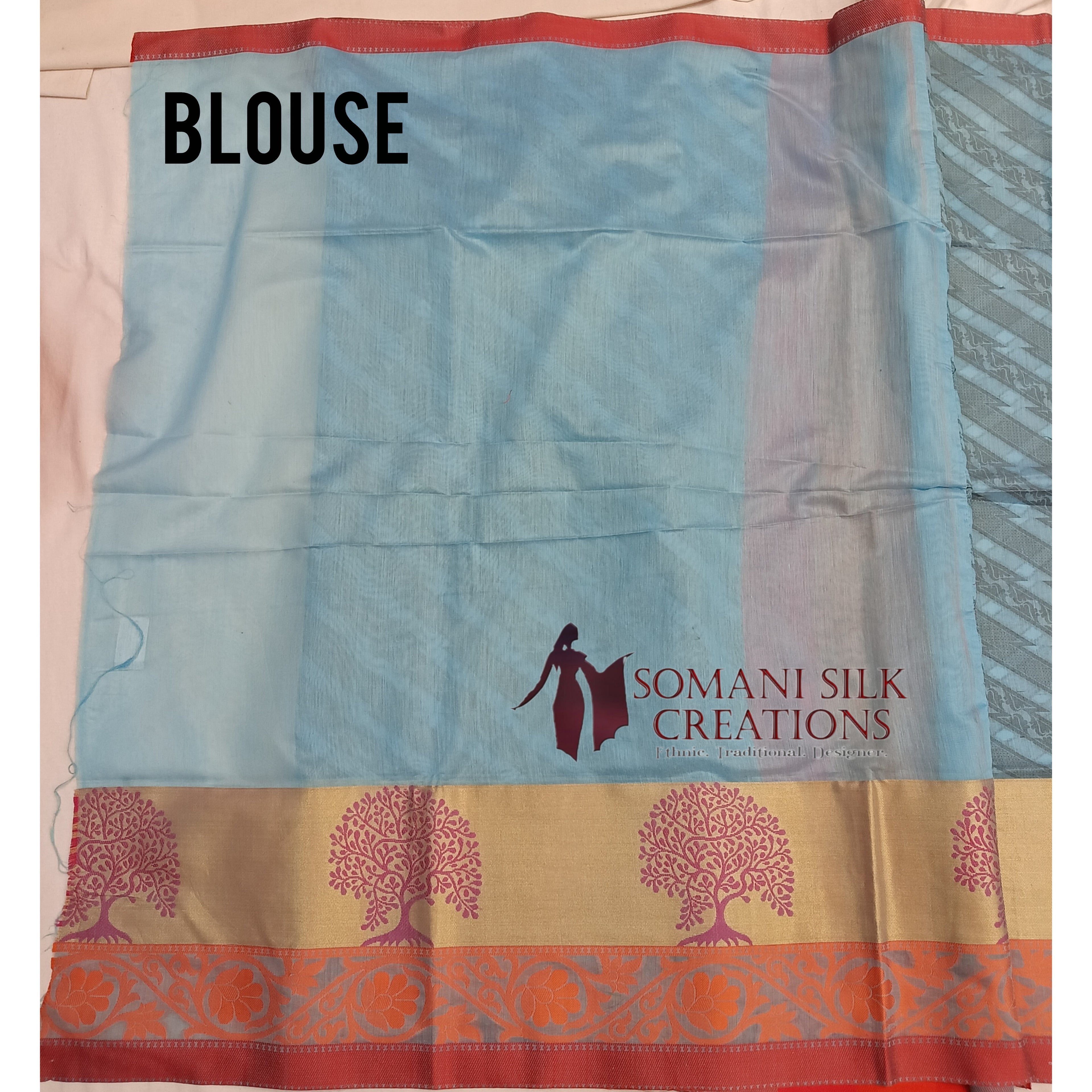 Handloom Banarsi Chanderi Saree