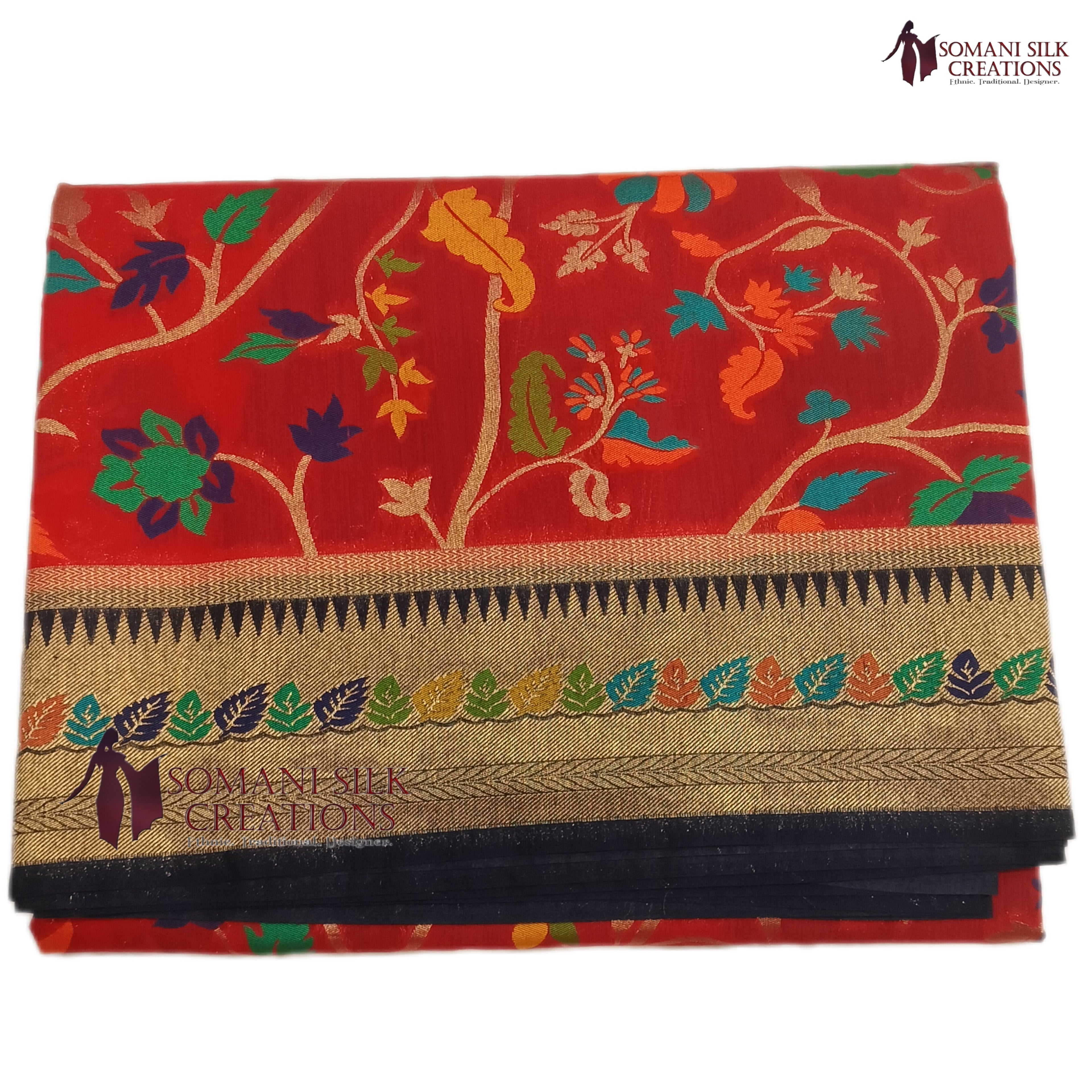 Alfi Jaal Silk Saree