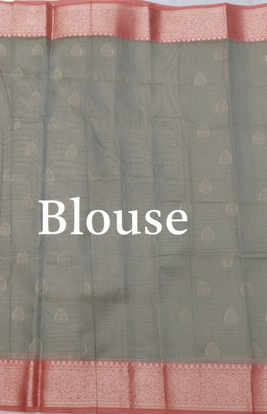 Banarsi Organza Buti Saree