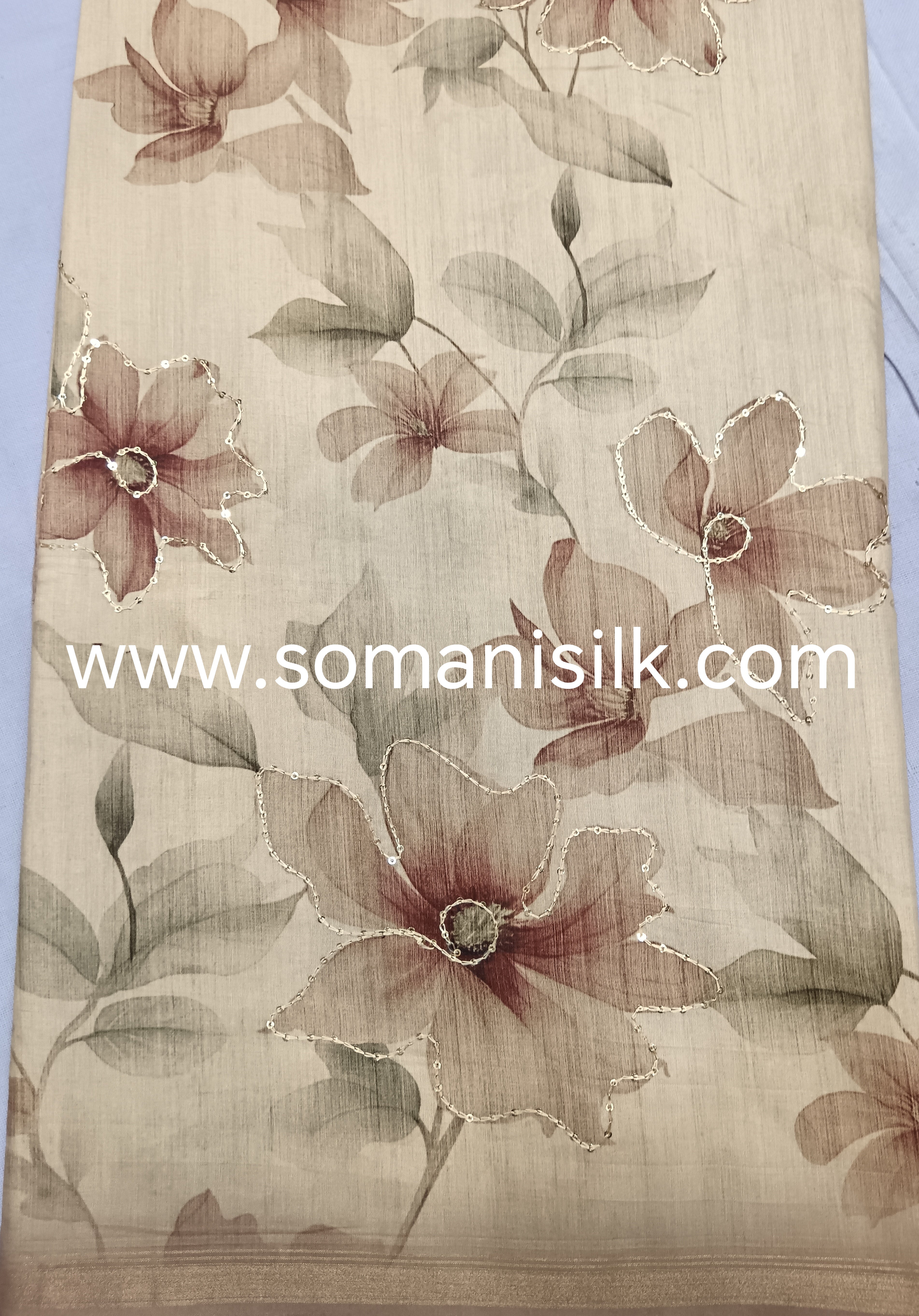 Cotton Silk Print Digital Saree Online
