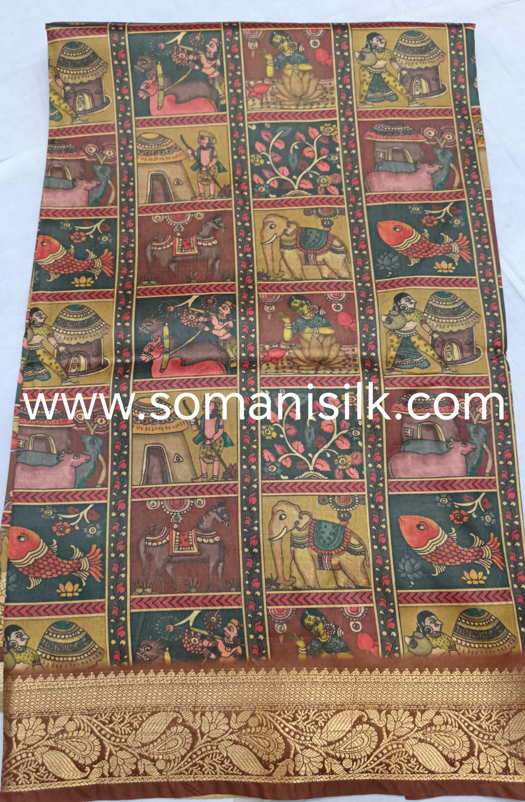 Figure digital print saree online