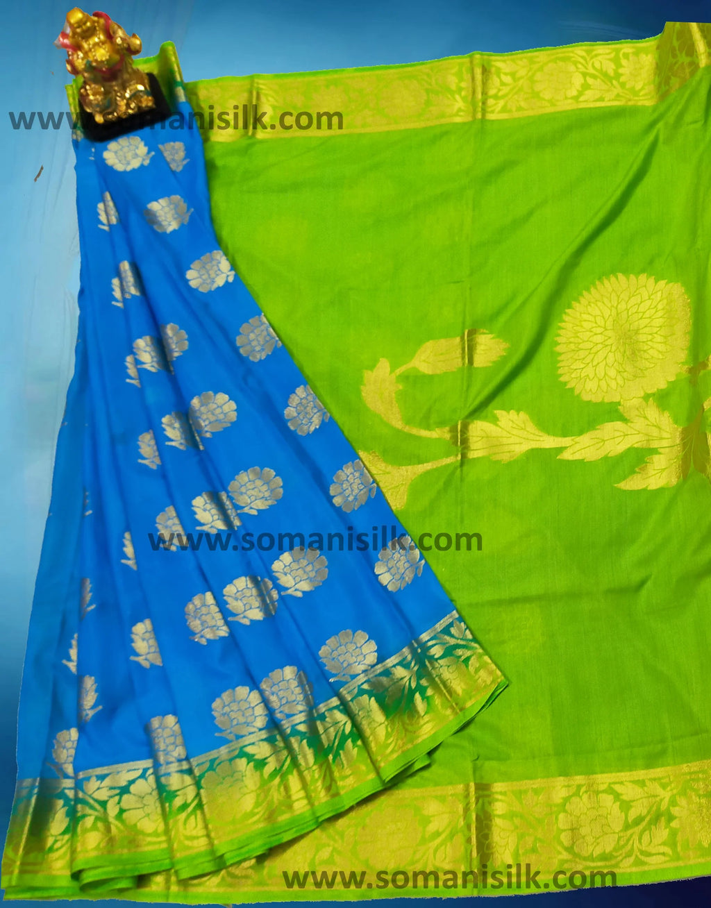 Half half lehanga pattern saree, bangalore silk saree