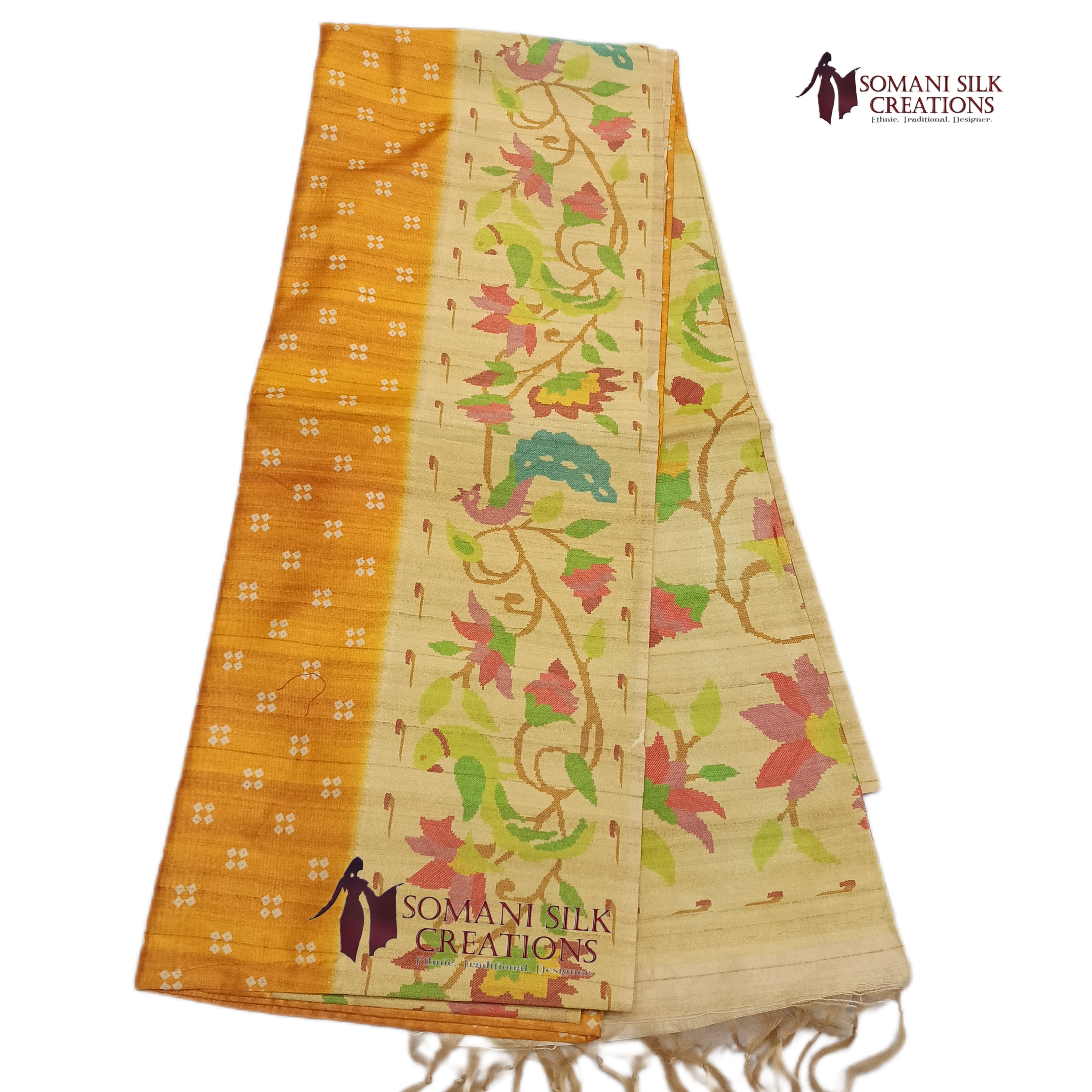 Handloom Art Silk Sare