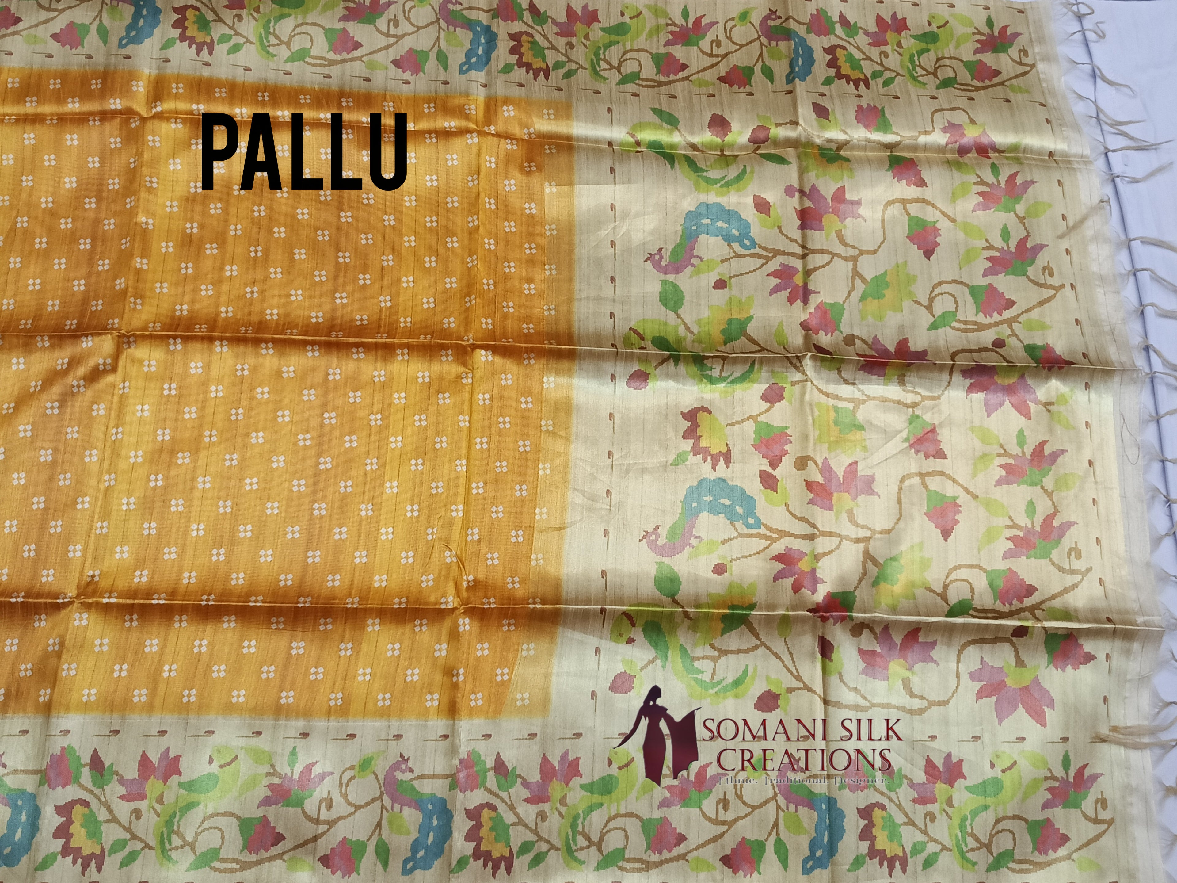 Handloom Art Silk Saree