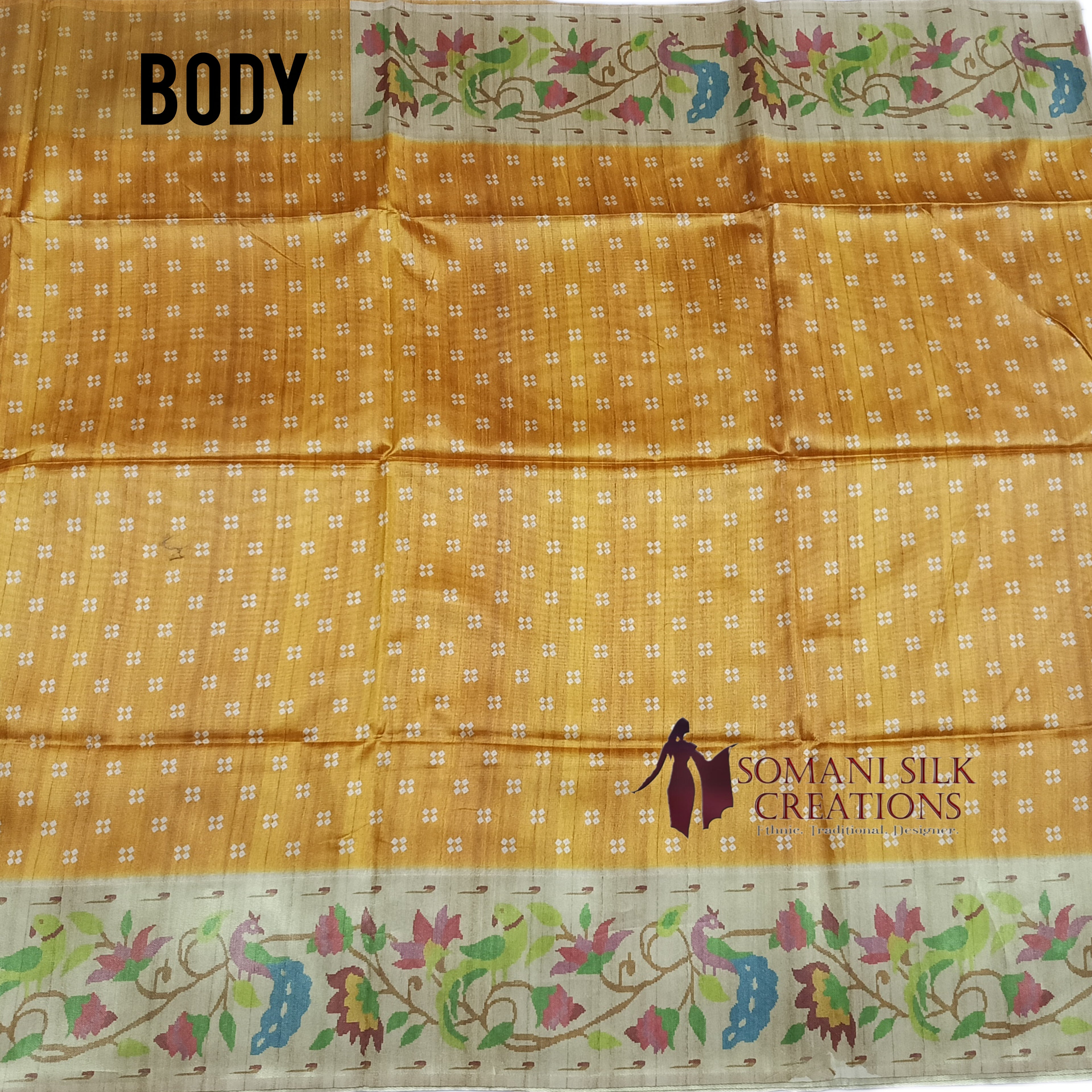 Handloom Art Silk Sare