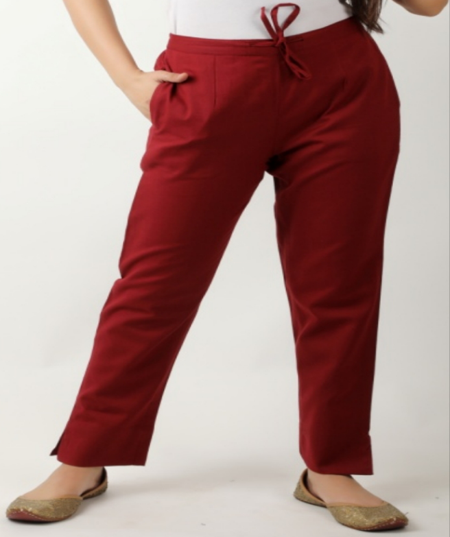Flex Cotton Pant - Mehroom Color