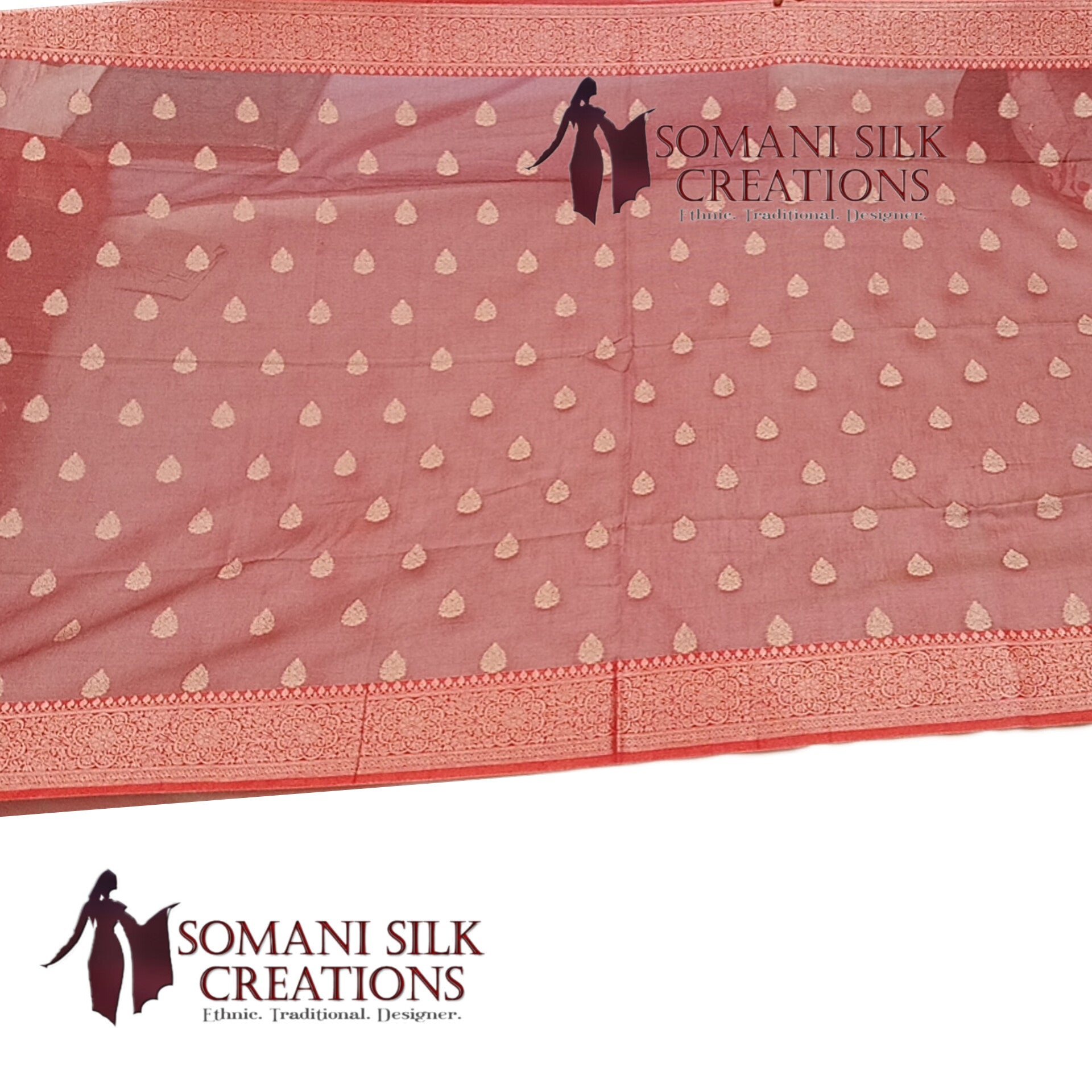 Banarsi Zari Buti R. Organza Saree