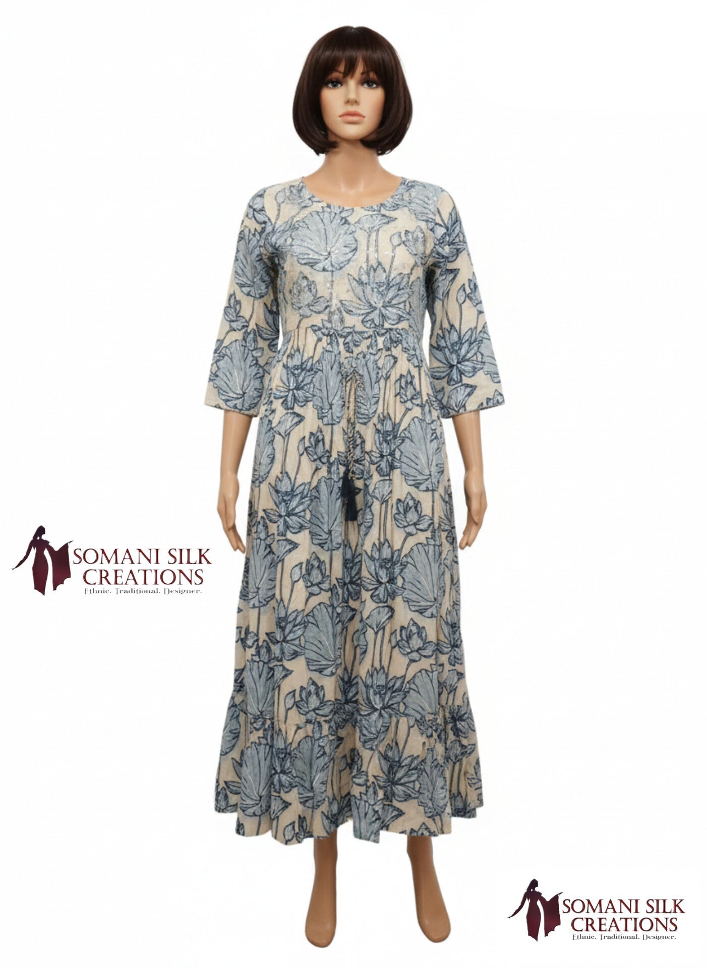 Long Suit Floral Print