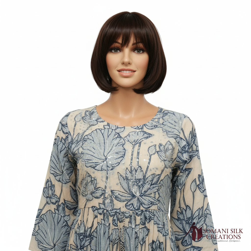 Long Suit Floral Print