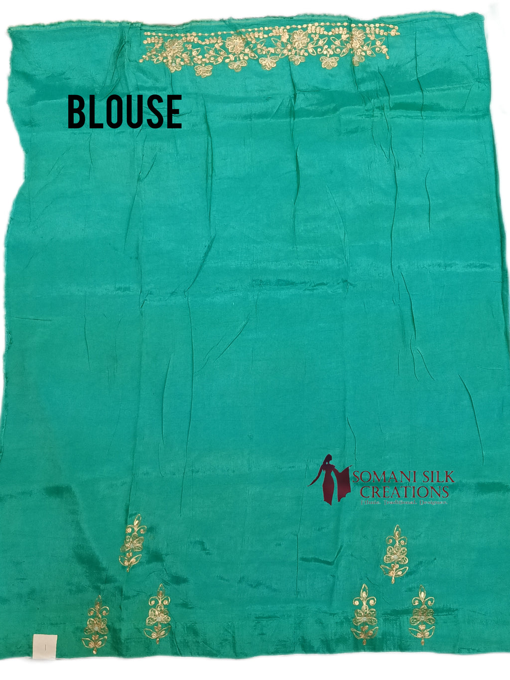 Double color Tie and dye blue color saree