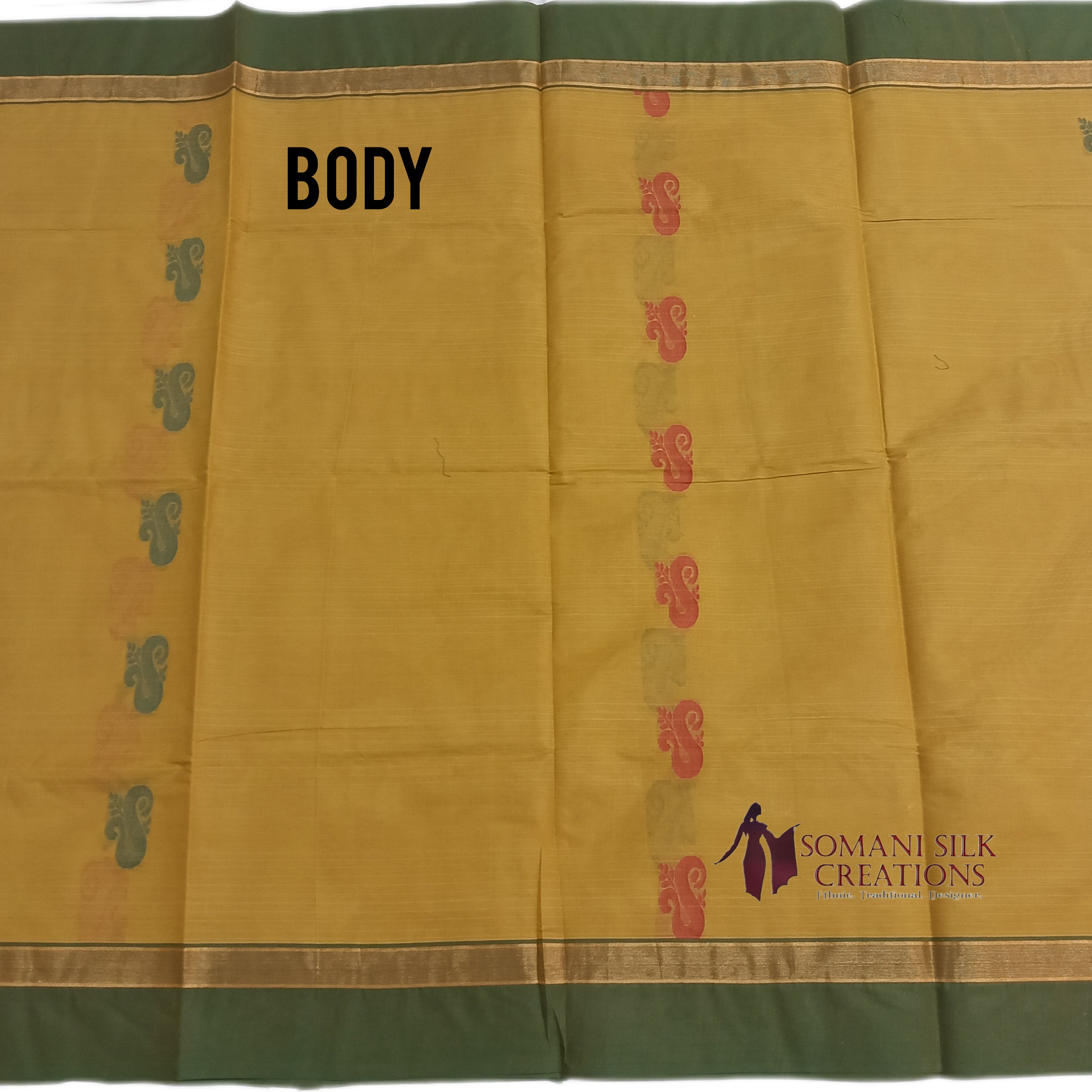 chanderi cotton saree south indian
