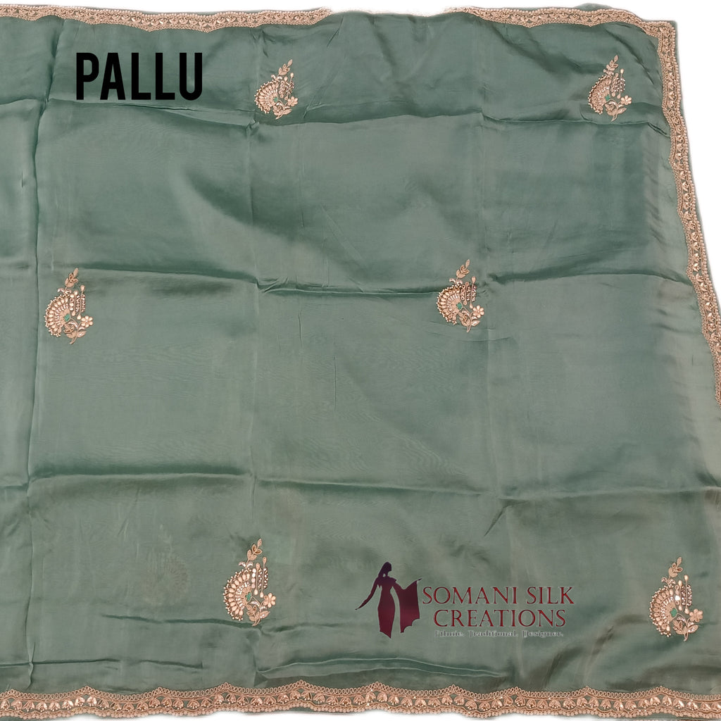 jimi chu handwork saree