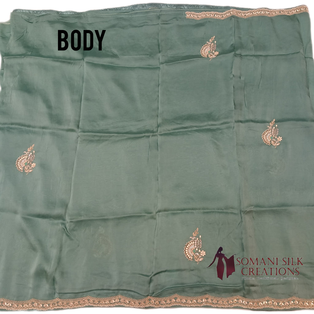 jimi chu handwork saree