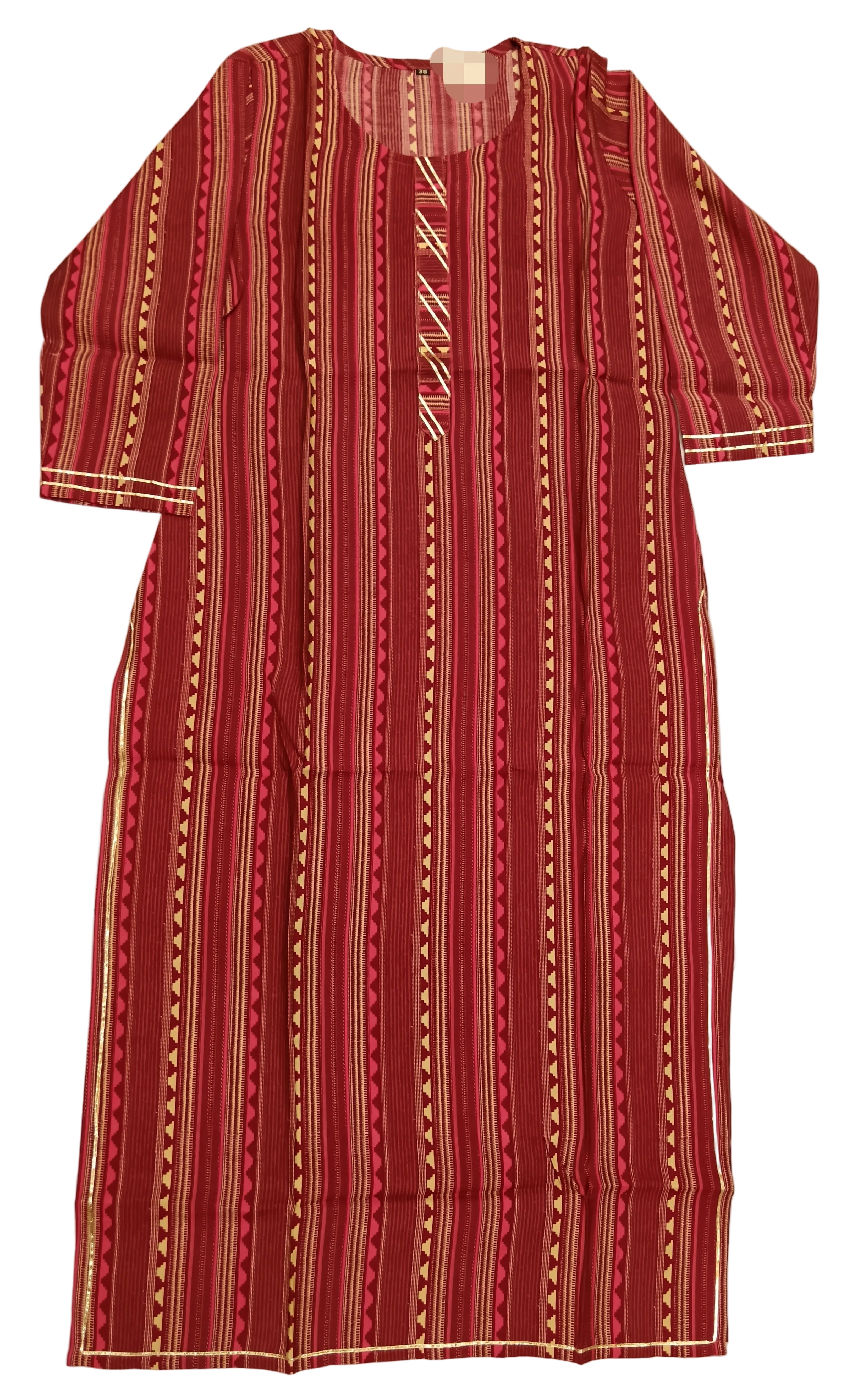 muslin Cherry red colour kurti in gwalior