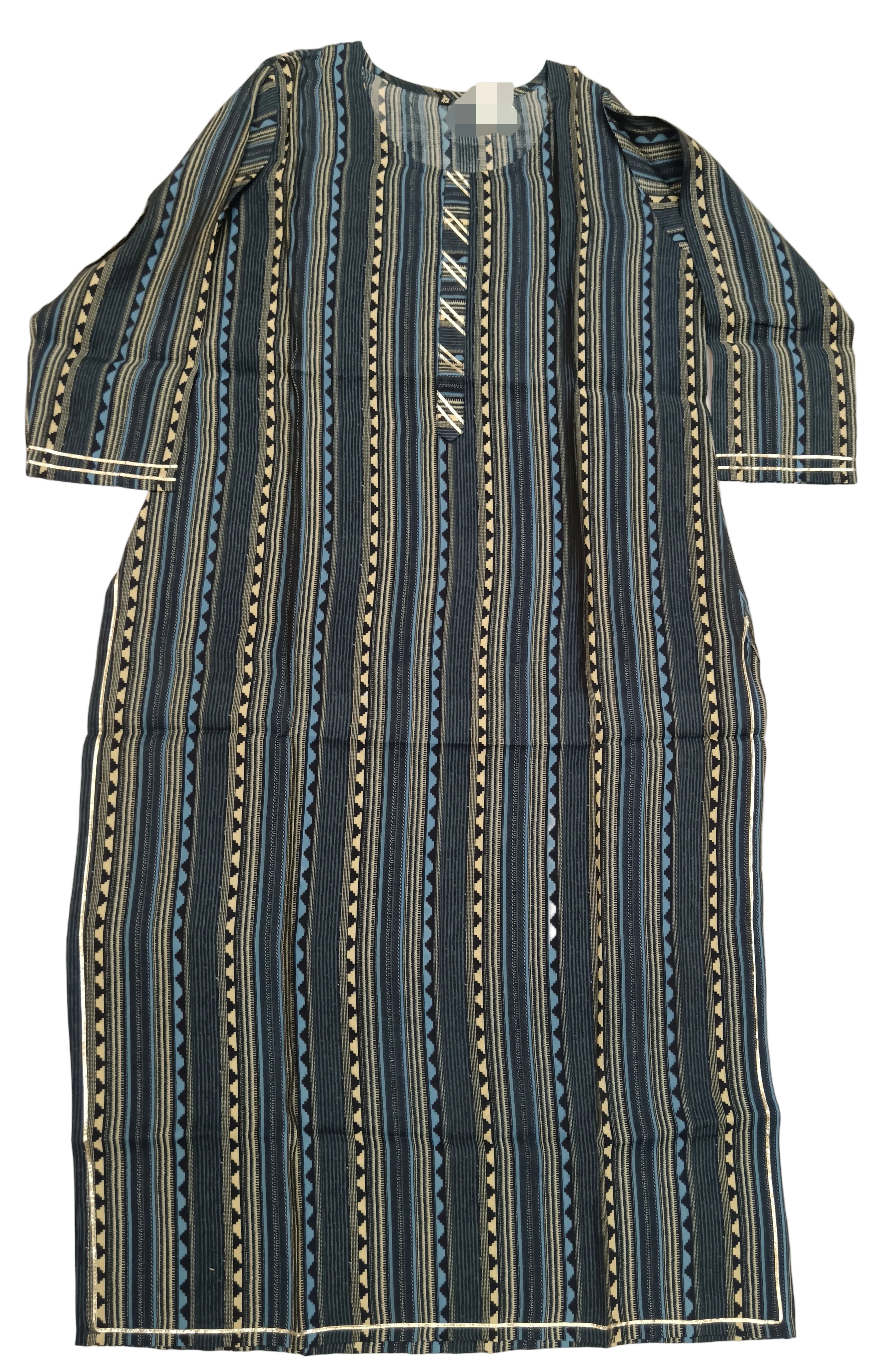 muslin blue colour kurti in gwalior