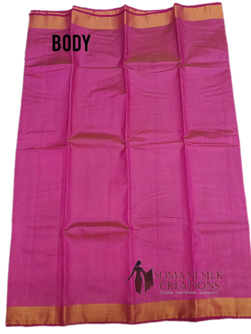 plain silk saree sari border