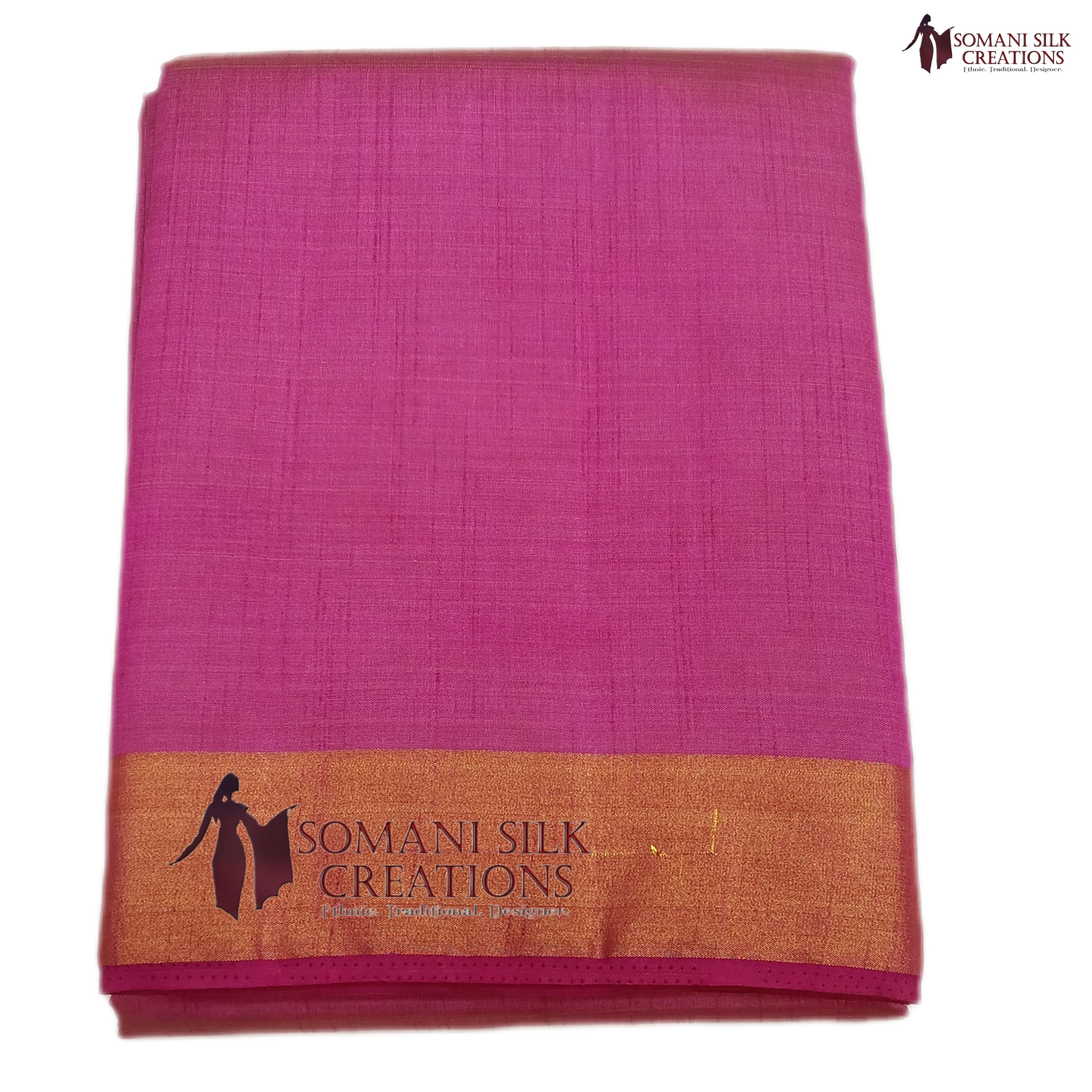 plain silk saree sari border