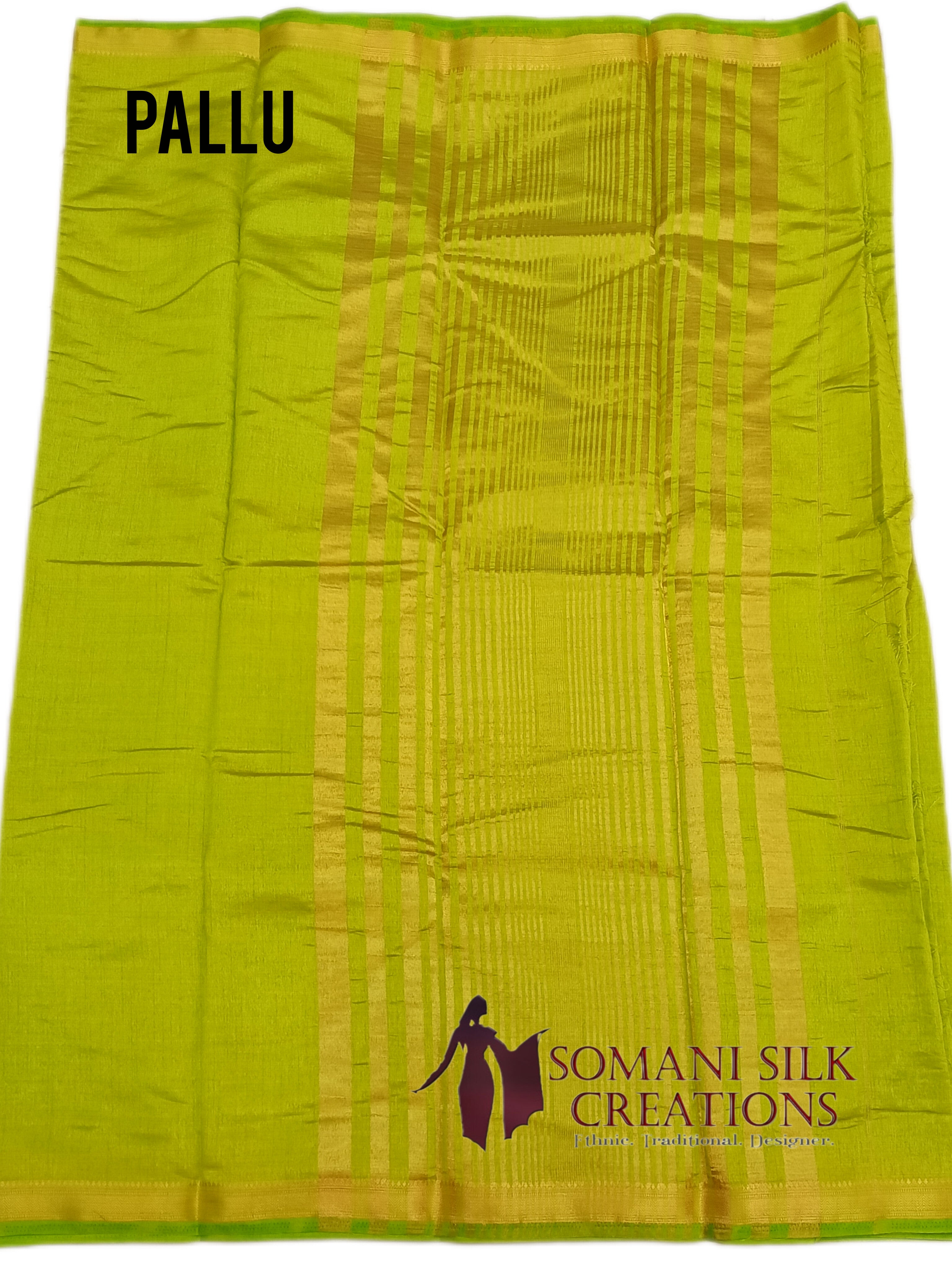 plain silk saree zari border 1 inch