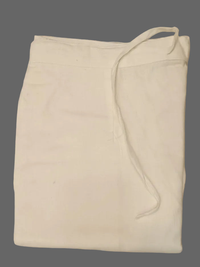 Cotton Flex Pant - White Color