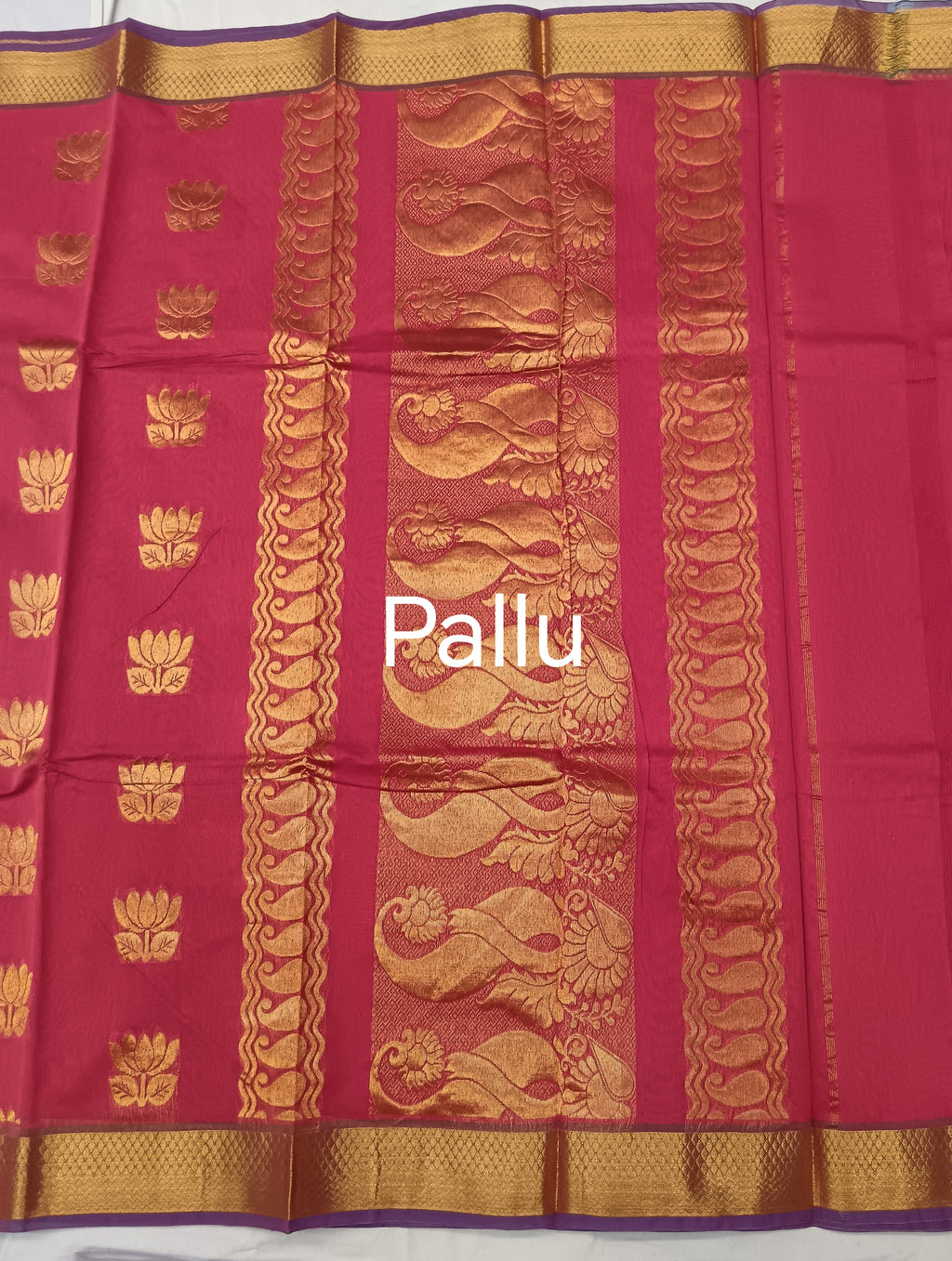Coimbatore Chanderi Cotton Saree
