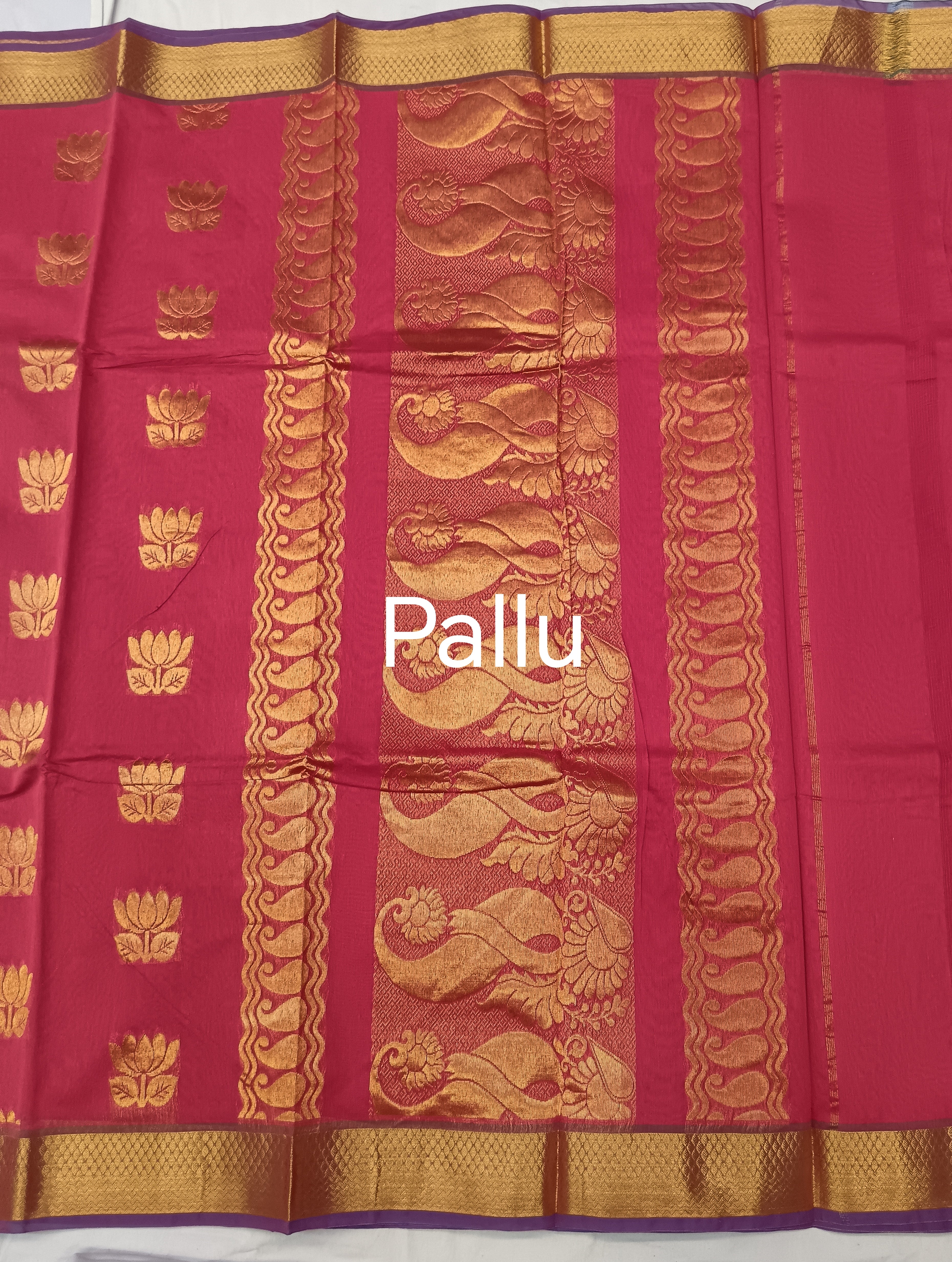 Coimbatore Chanderi Cotton Saree
