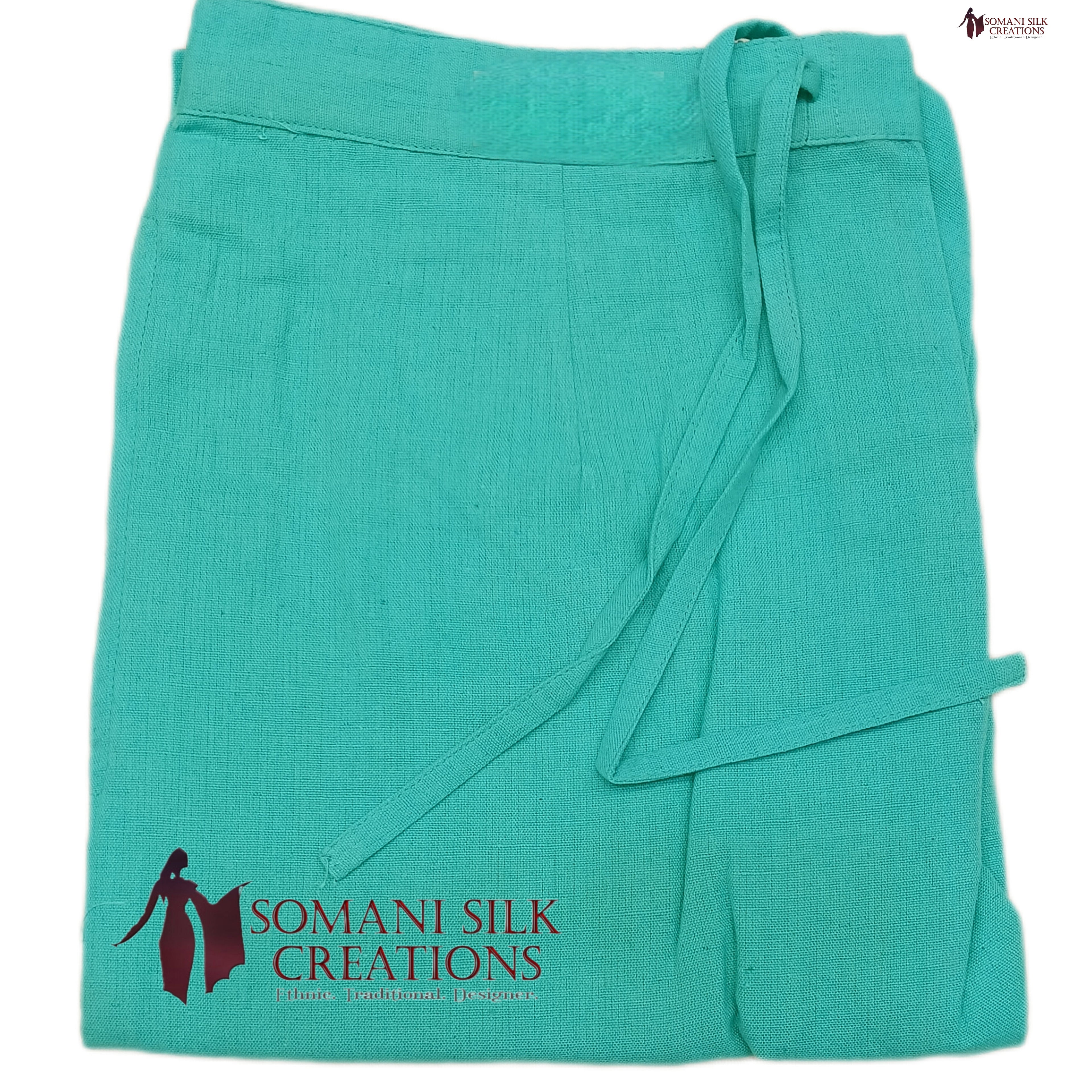 Cotton Flex Pant - C Green Color