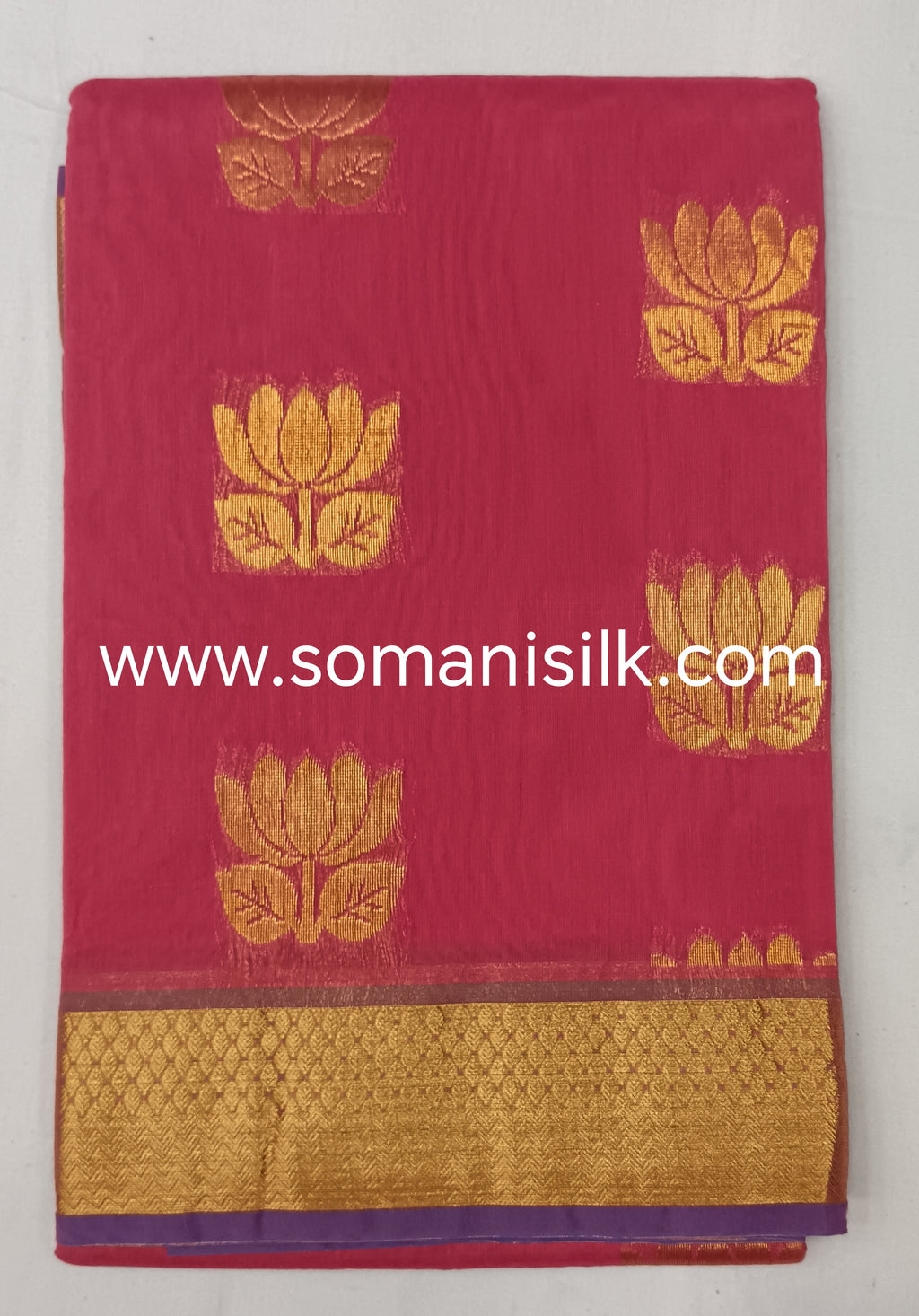 Coimbatore Chanderi Cotton Saree